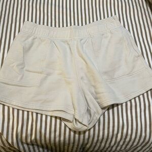 Aerie Women's Soft Cream Athletic Shorts